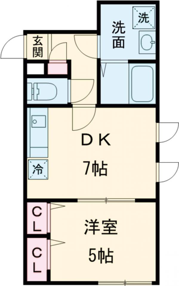 カレンレジデンスの間取り