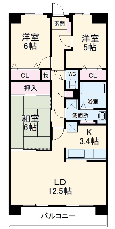 1/12 間取