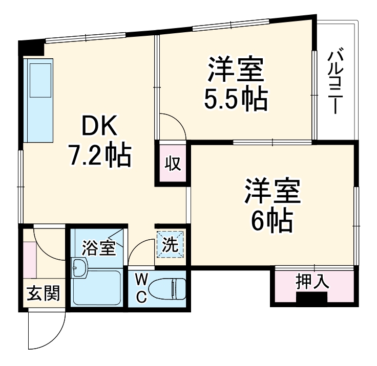 シーズンコートKODEKIの間取り