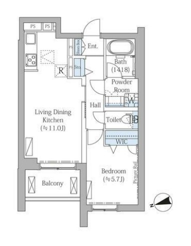 2/2 間取