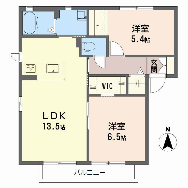 アドラブール美園の間取り