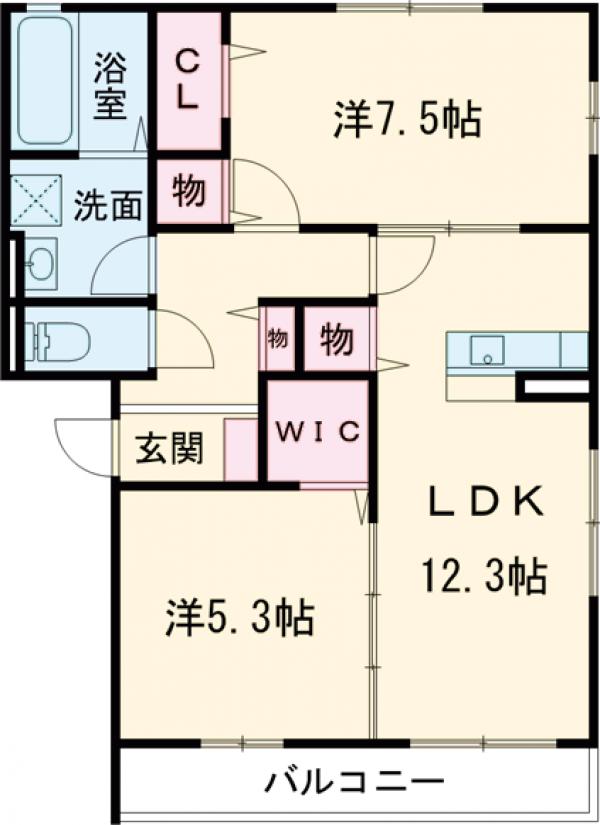 アーバンヒルズの間取り