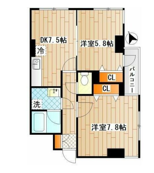 2/3 間取