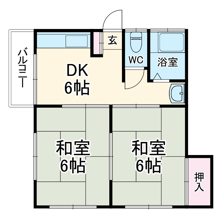 ハイムウチノの間取り