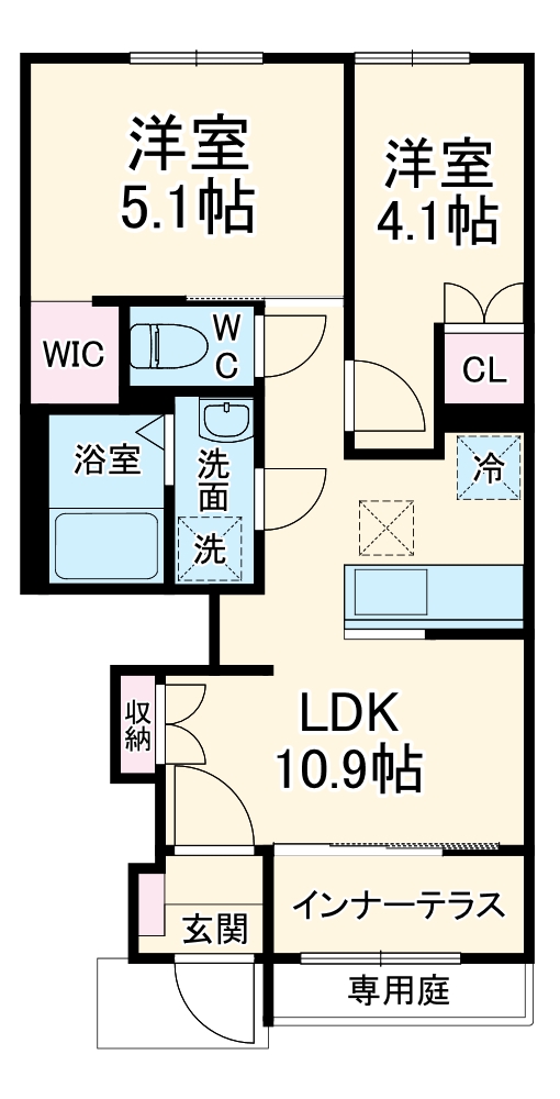 2/4 間取