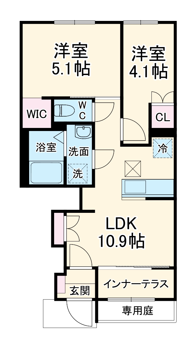 2/4 間取