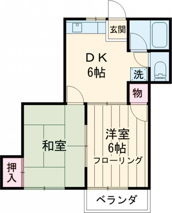 ハイツドリームの間取り
