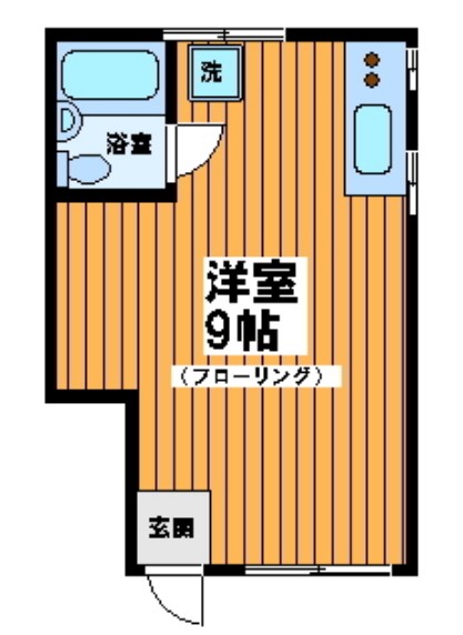 ハイツ藤栄の間取り