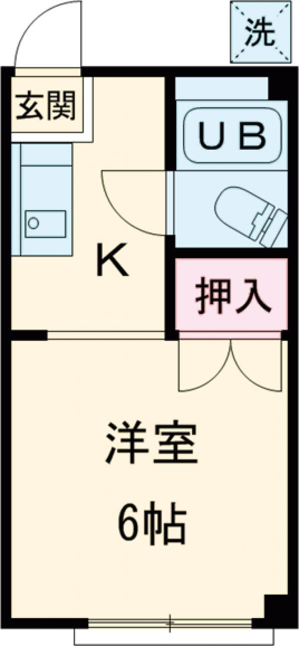 コーポヴェルデの間取り