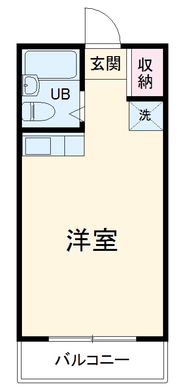 スカイコート相模大塚の間取り