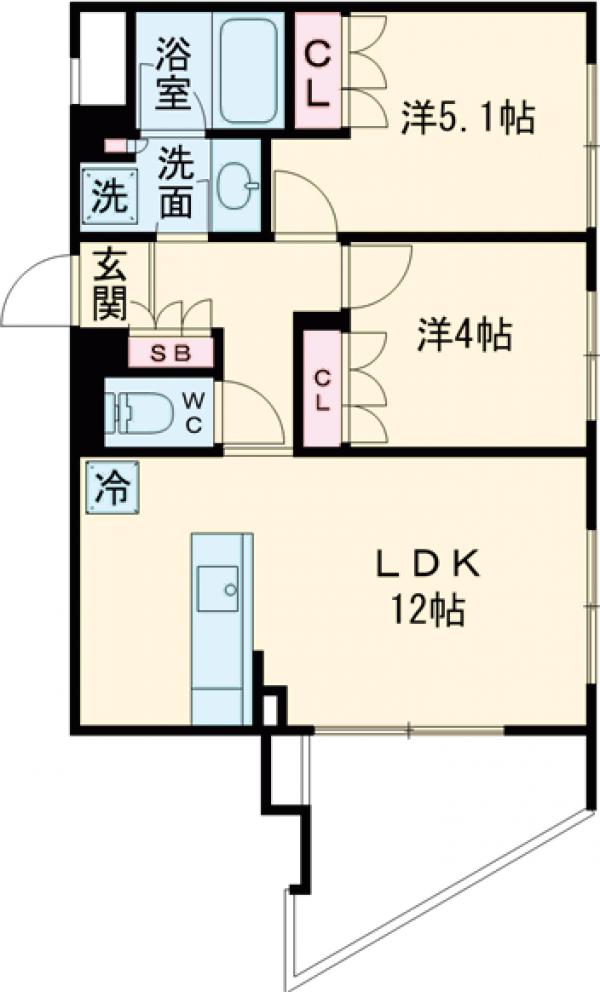 フレンシア学芸大学の間取り