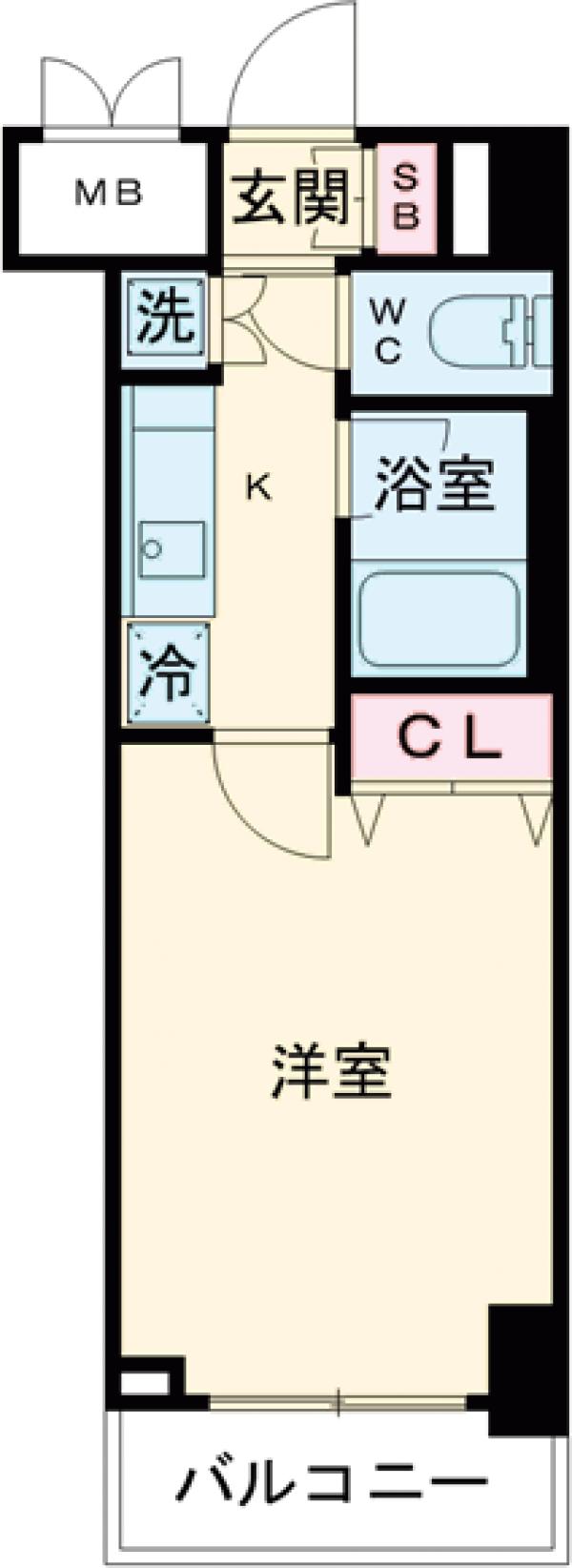 プロフ大塚の間取り