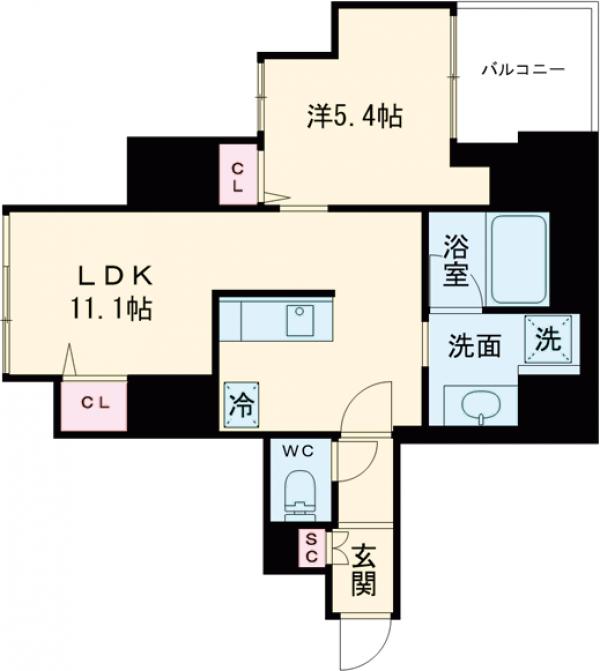 シュトラーレ本駒込の間取り