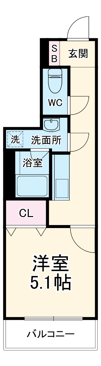 船橋市山野町新築マンションの間取り