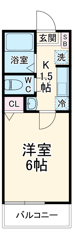 Venus Lagoon 斎藤分町の間取り