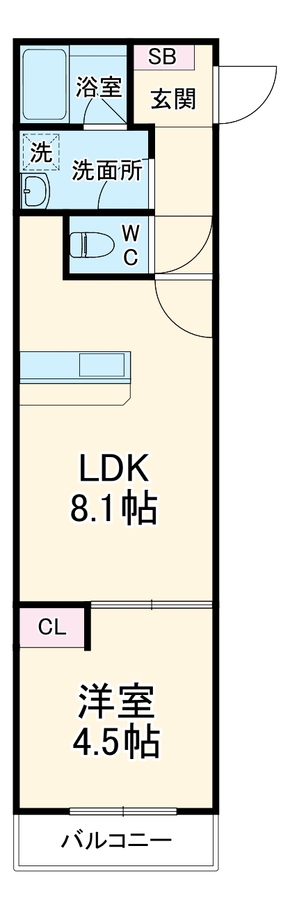 船橋市山野町新築マンションの間取り
