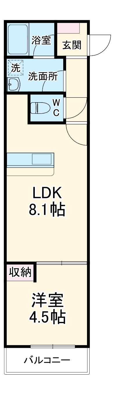 船橋市山野町新築マンションの間取り