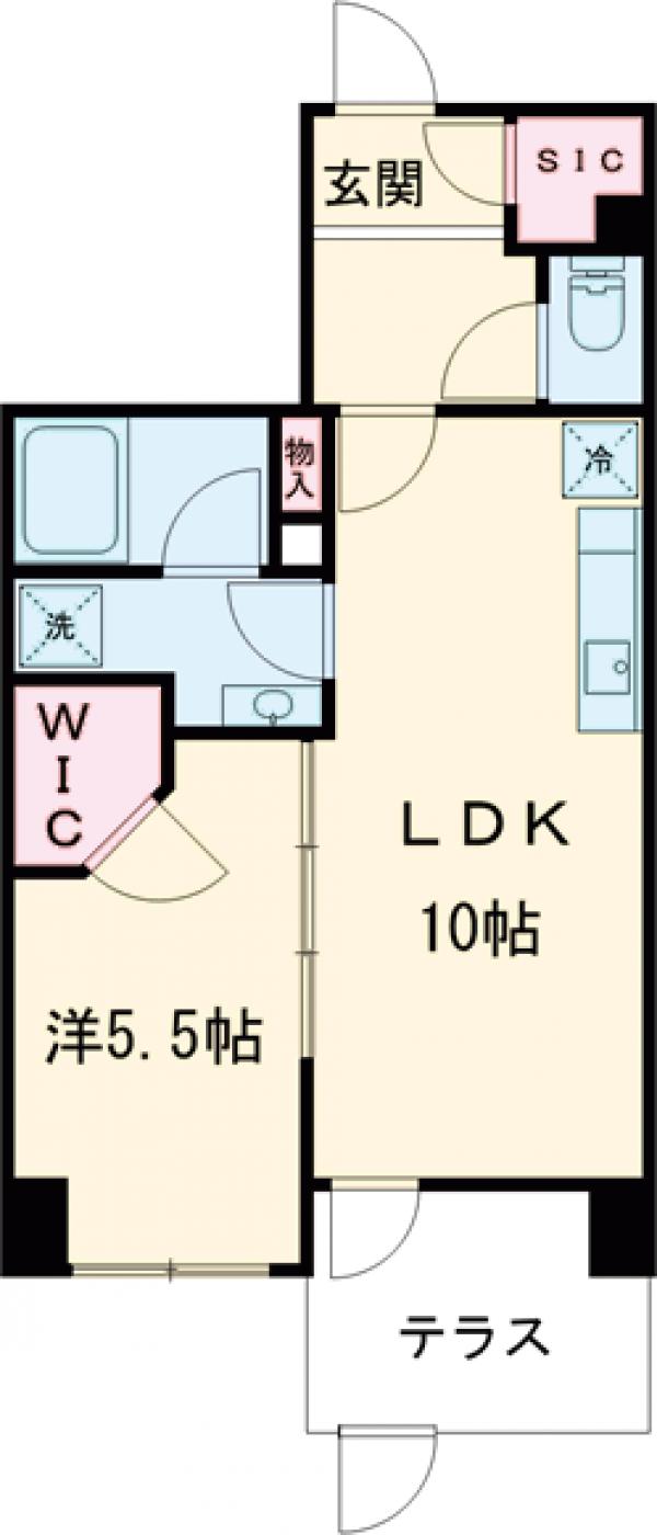 1/4 間取