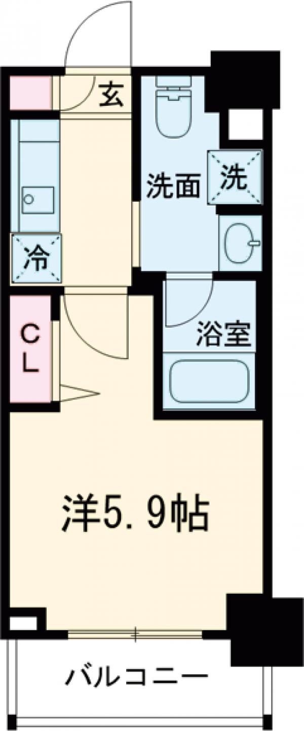 AXAS旗の台の間取り
