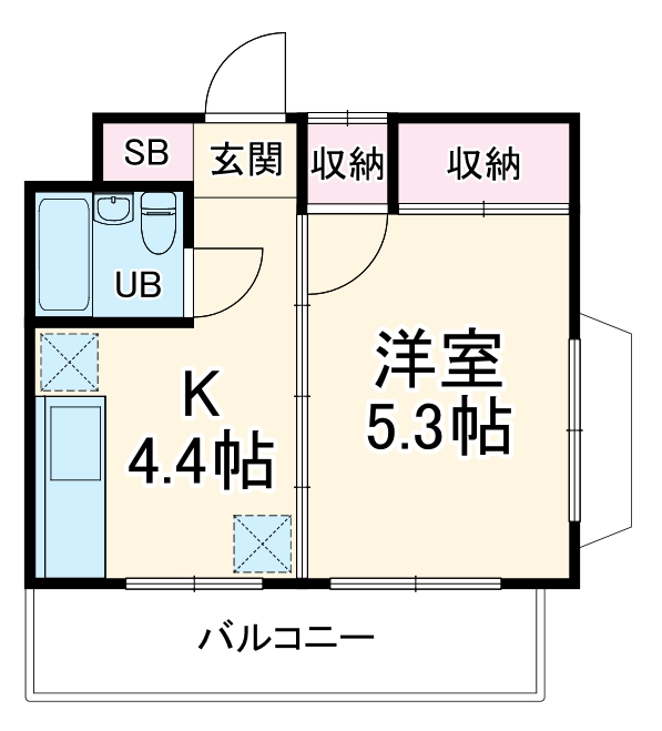 八柱ハイツの間取り