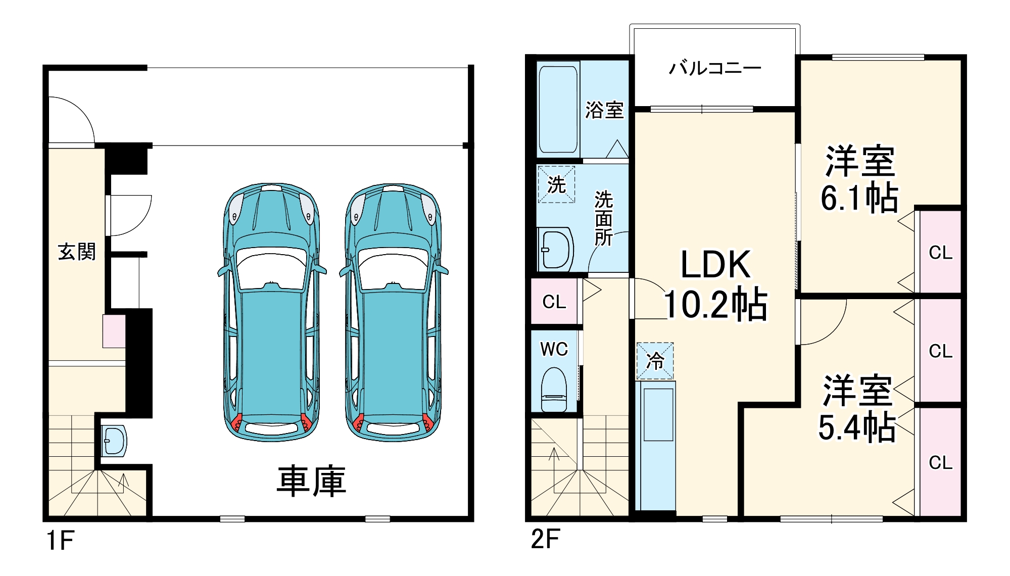 Campana Biancoの間取り