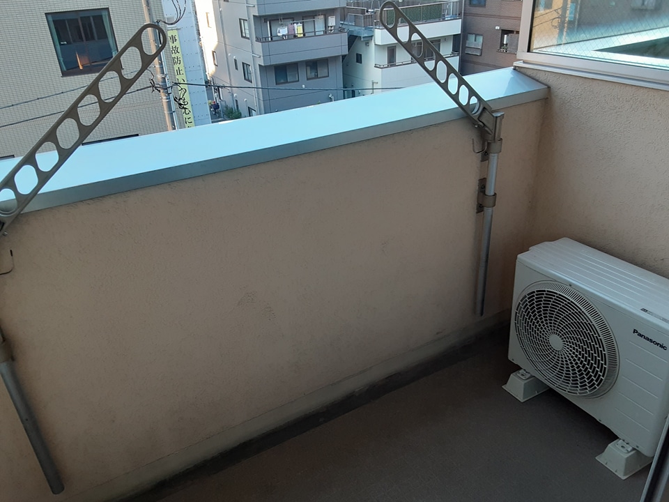 10/24 バルコニー
