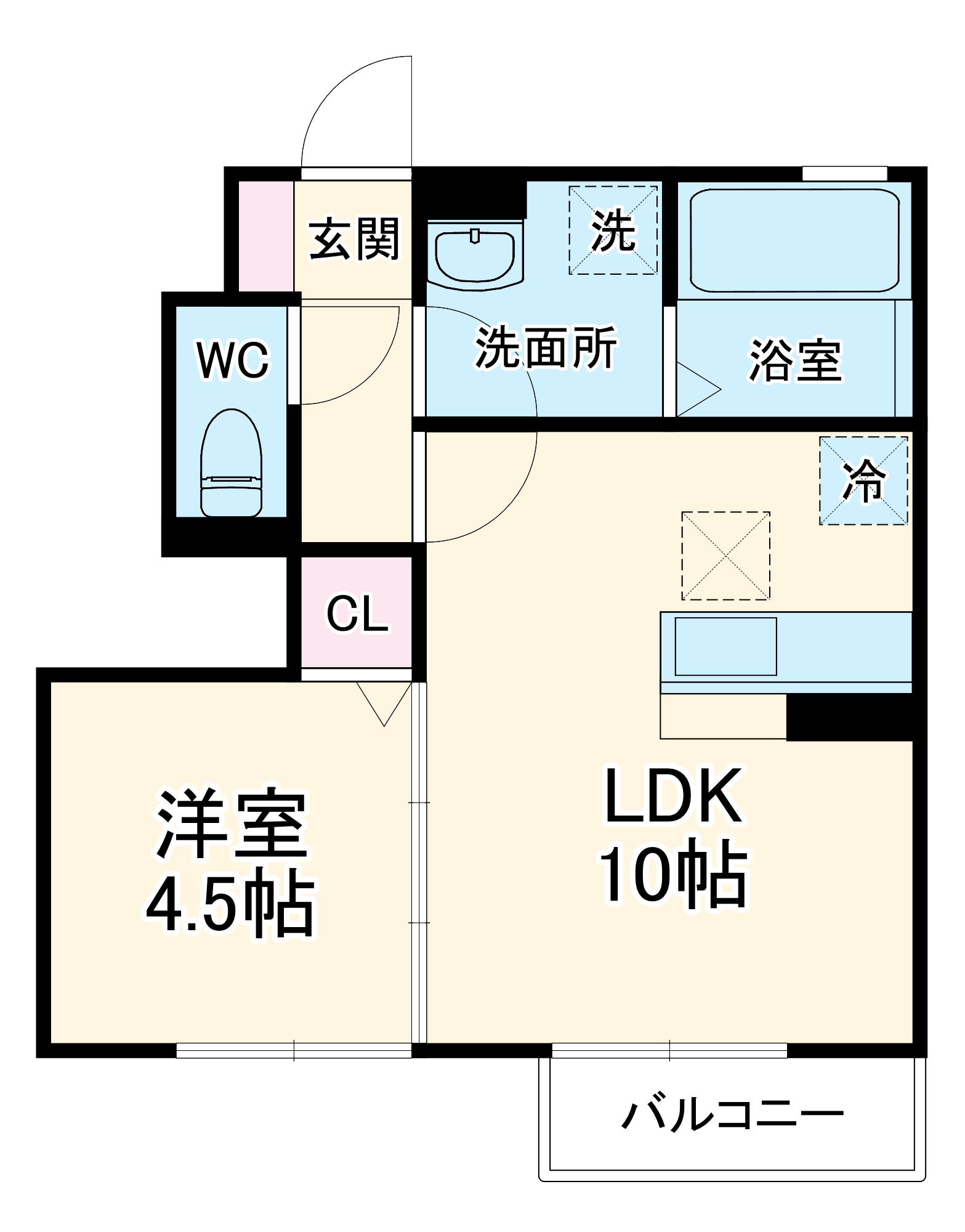 コラソン・ハウスの間取り