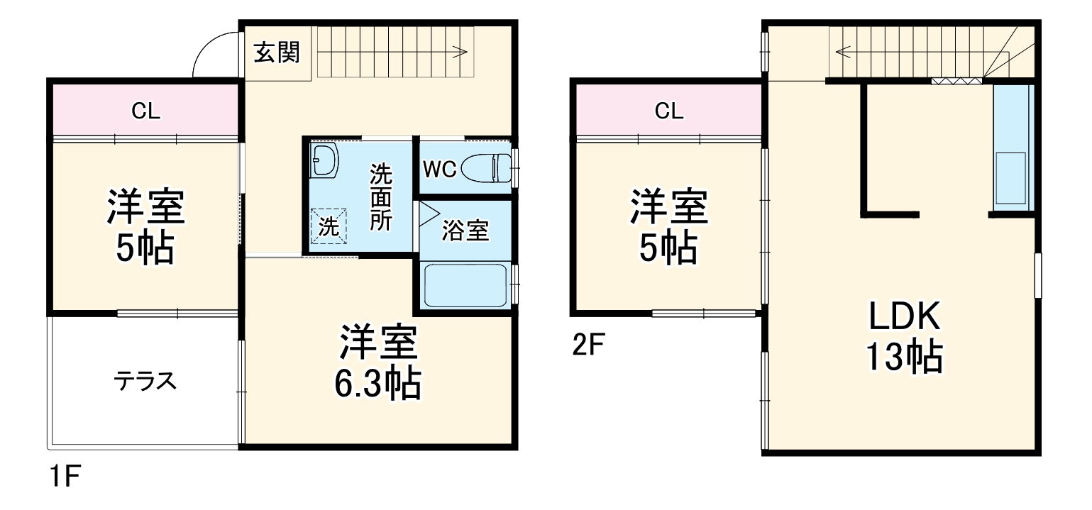 UNICUBE大森2の間取り