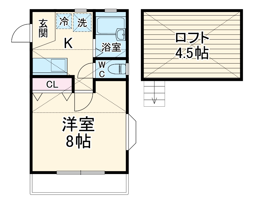 シャローム湘南の間取り