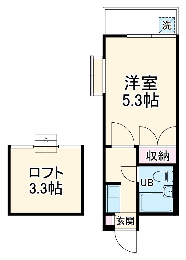サンシティ新井の間取り