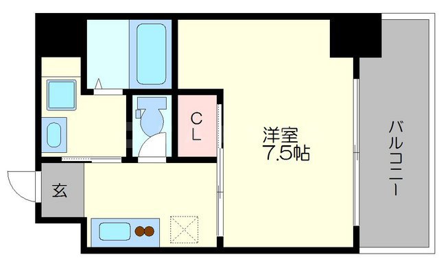 JJCOURT磯路の間取り