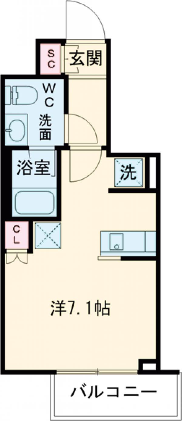 AZEST金町の間取り