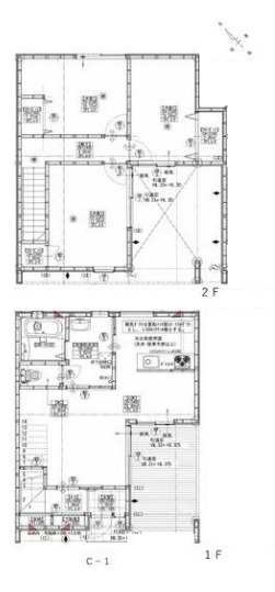 ラ・クレール富塚 Cの間取り