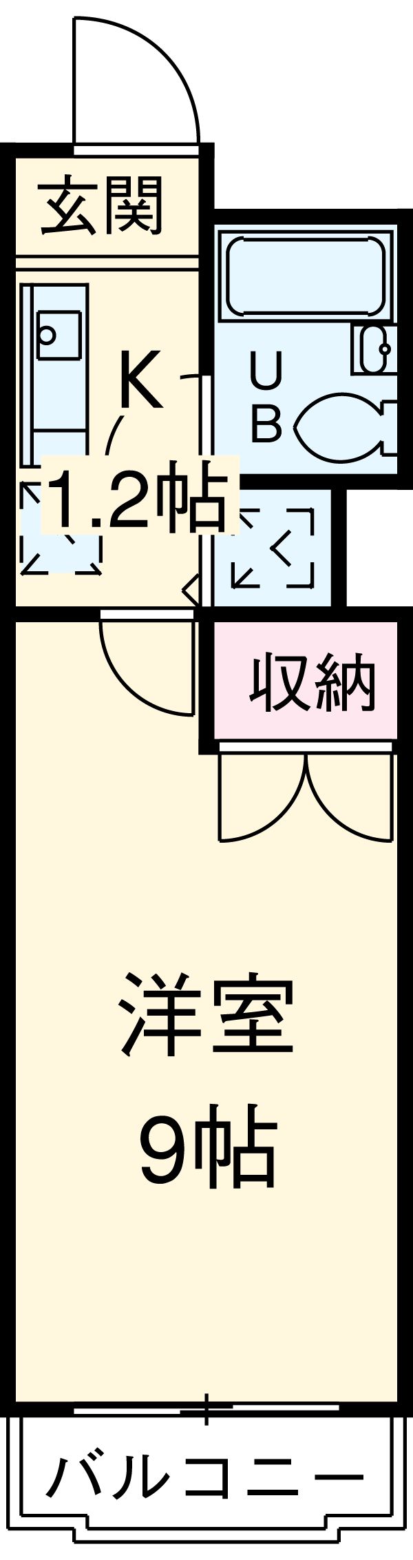サンモール上用賀の間取り