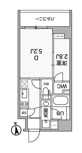 ALTERNA東池袋の間取り
