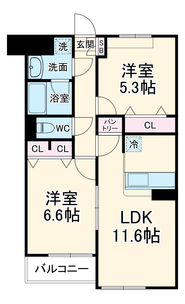 Brancheの間取り