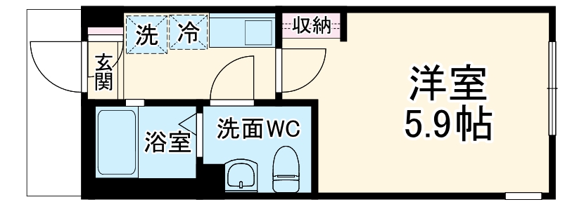 FLBレジデンス金沢文庫の間取り