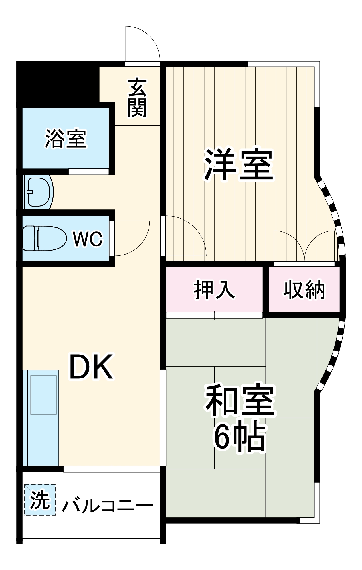 津田沼ホームズの間取り