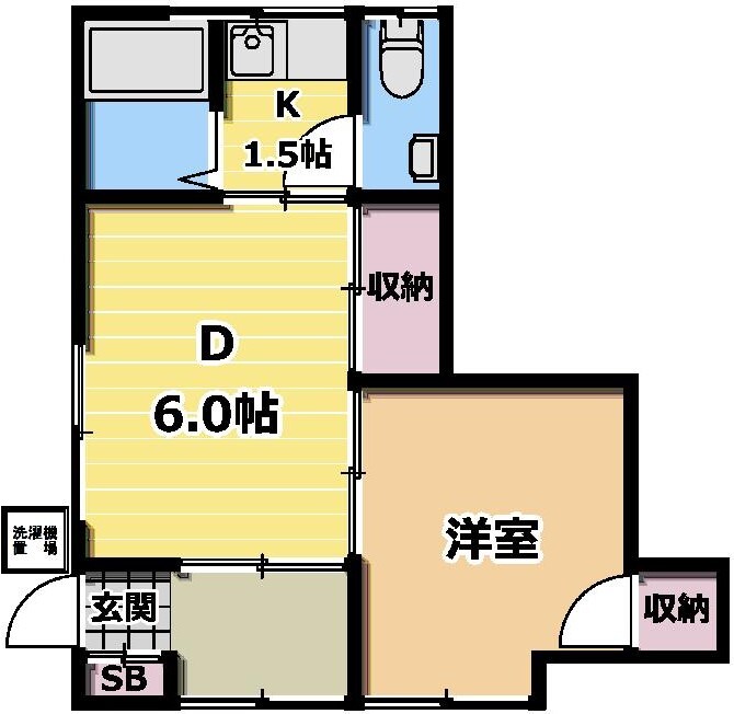 有明荘の間取り
