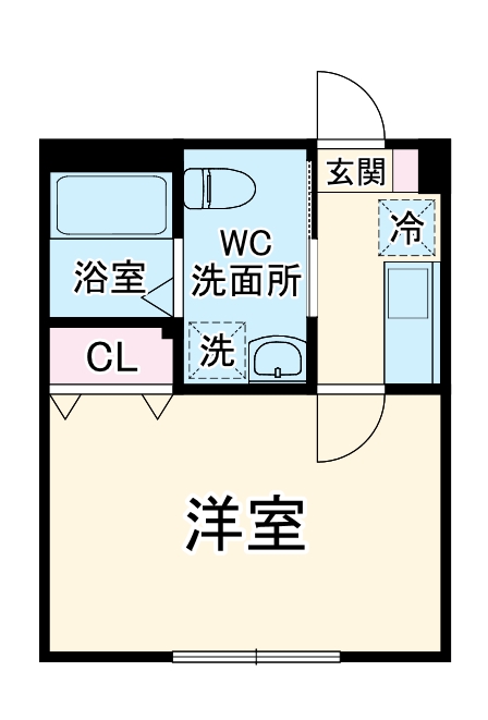1/1 間取