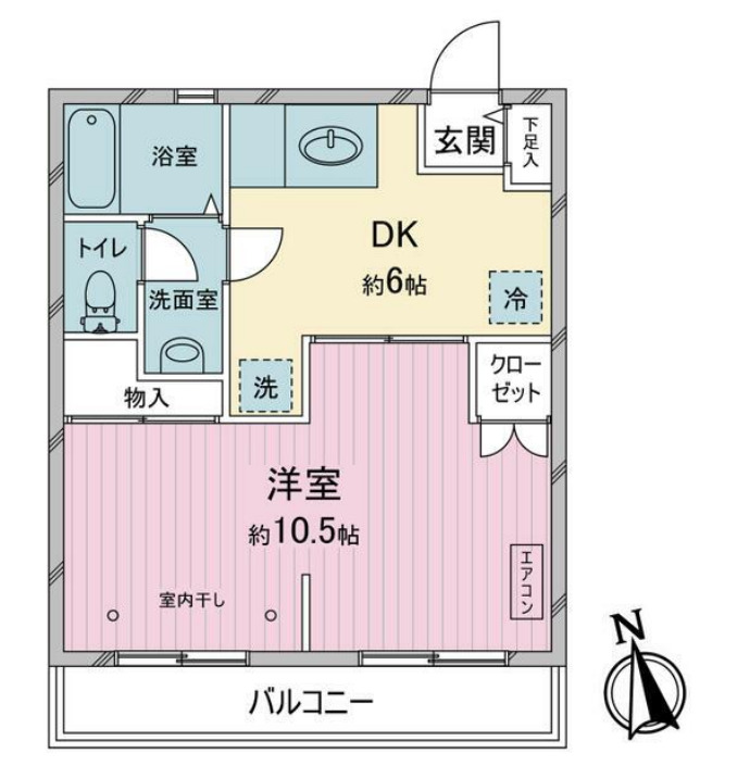タイムの間取り