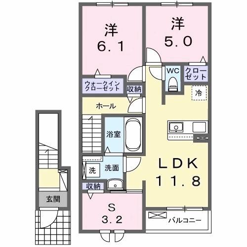 グロワールの間取り