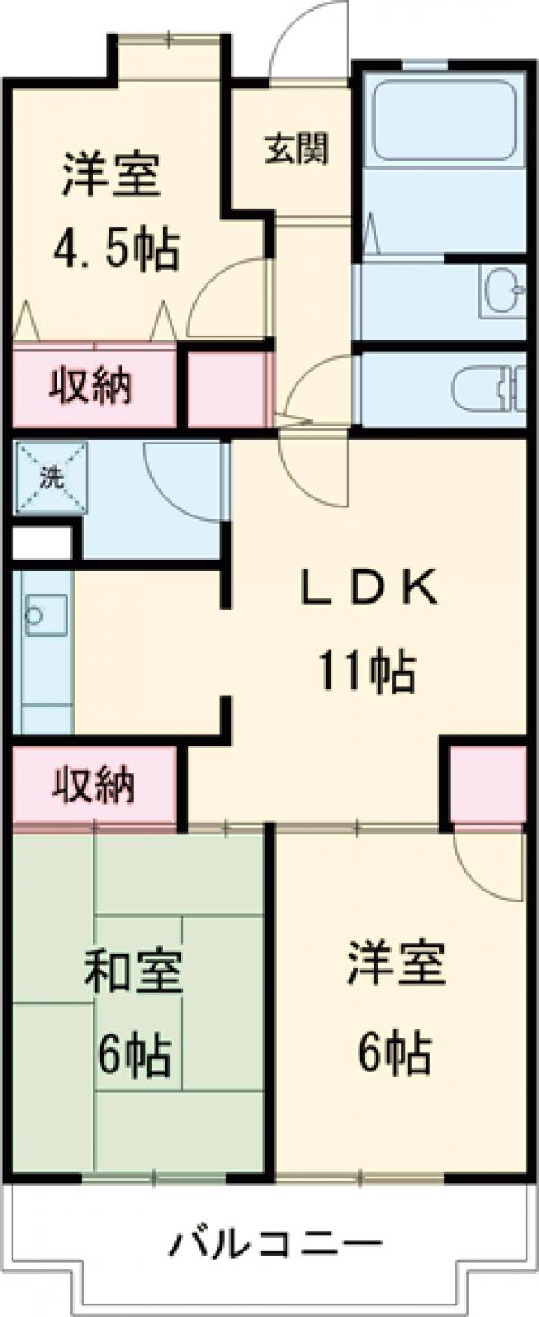 グランガーデンの間取り