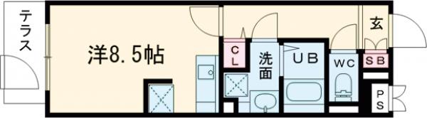 LUORE ときわ台の間取り