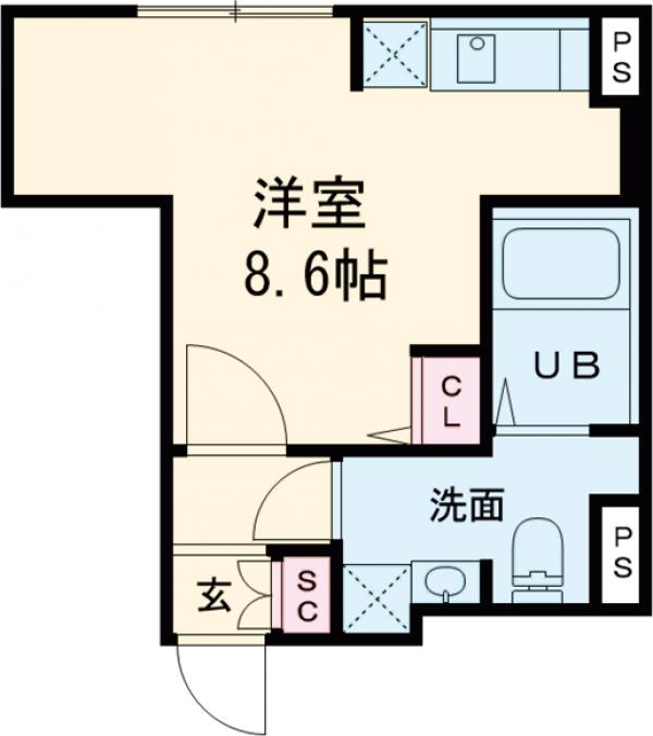LUORE ときわ台の間取り