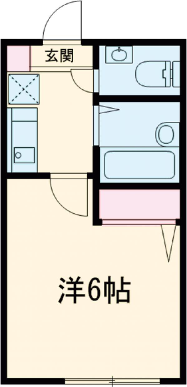 堀切の完工年月(2019年9月)築の賃貸アパートの間取り