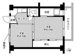 ビレッジハウス小中台4号棟の間取り