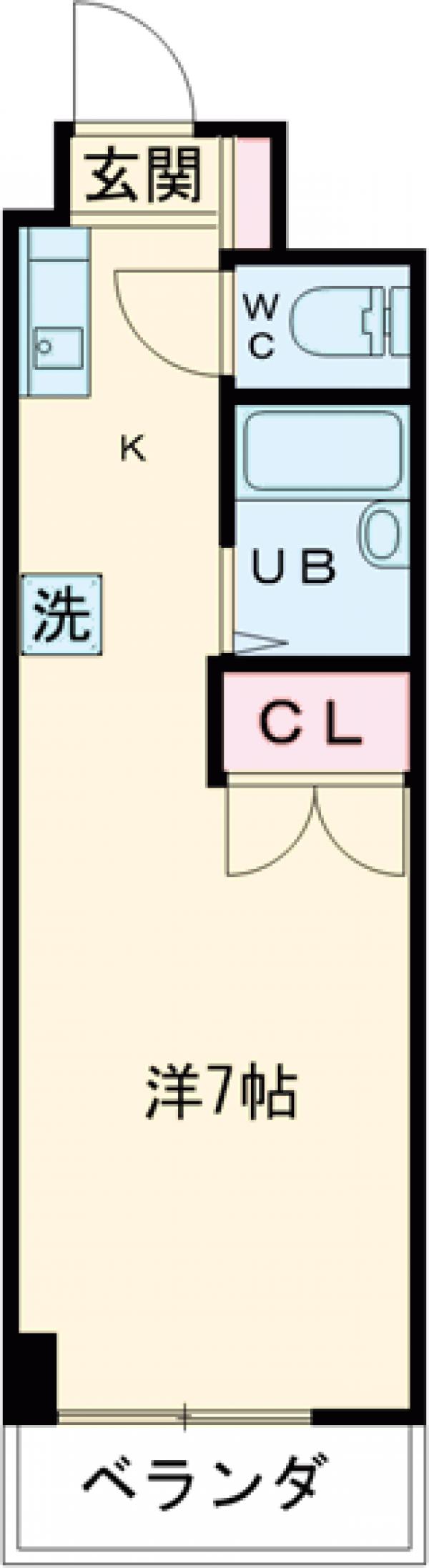 レフィーニ東玉川学園の間取り