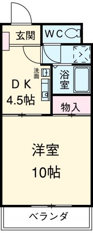 サンライズ20αの間取り
