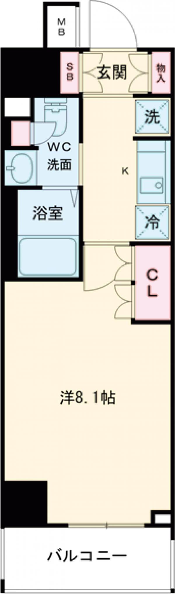1/8 間取